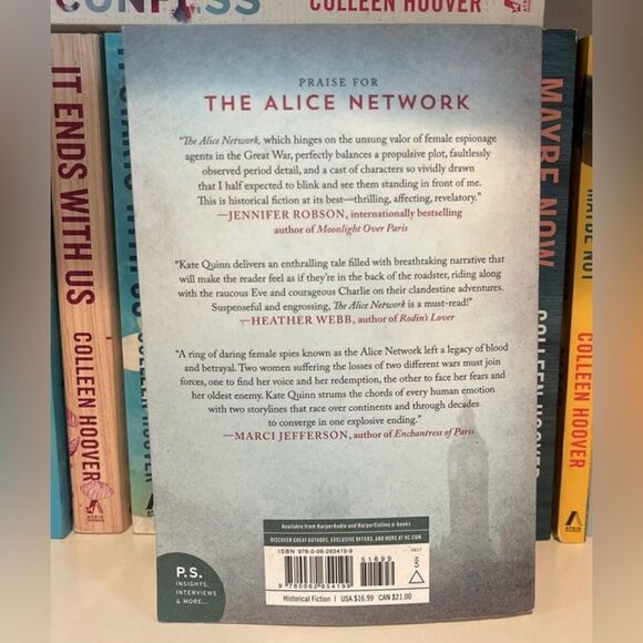 The Alice Network by Kate Quinn - Picture 2 of 4
